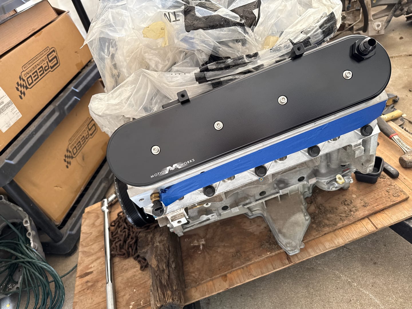 Customer photo review of Motion Raceworks Billet LS Valve Covers