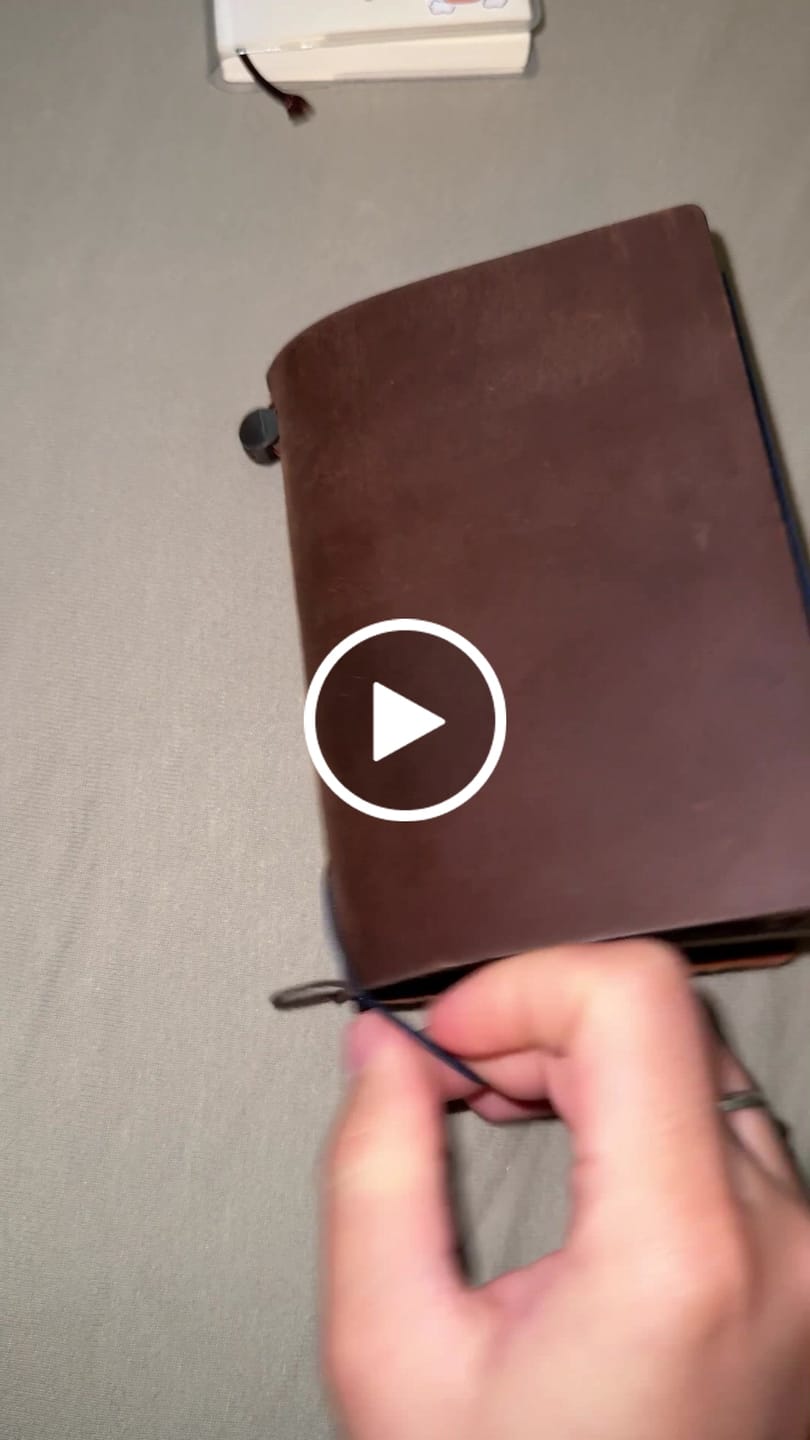 Customer video review of Traveler's Company Notebook Starter Set, Passport Size