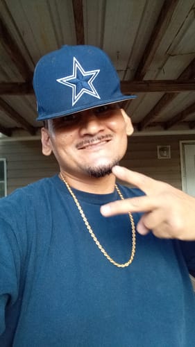 Customer photo review of 18k Gold Rope Necklace