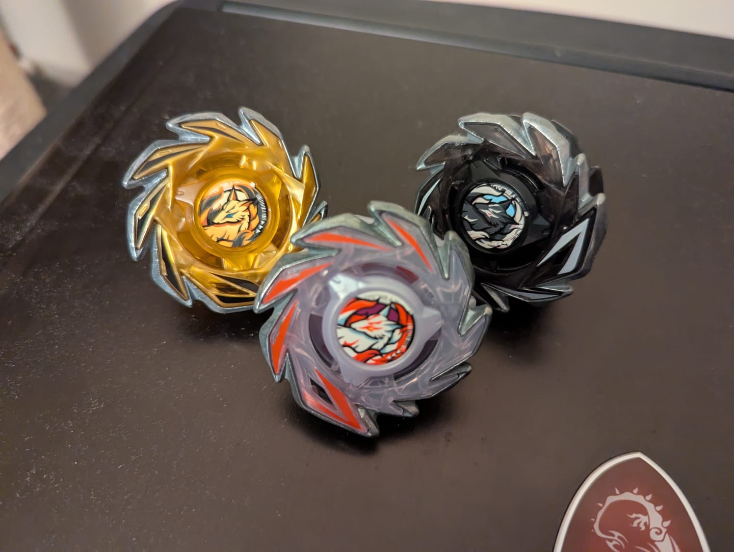 Customer photo review of [Pre-Order] Full Set Takara Tomy Beyblade X CX-06 FoxBrush J9-70GR