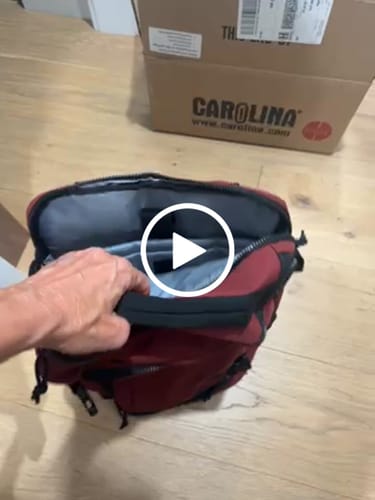 Customer video review of Blast Travel Backpack