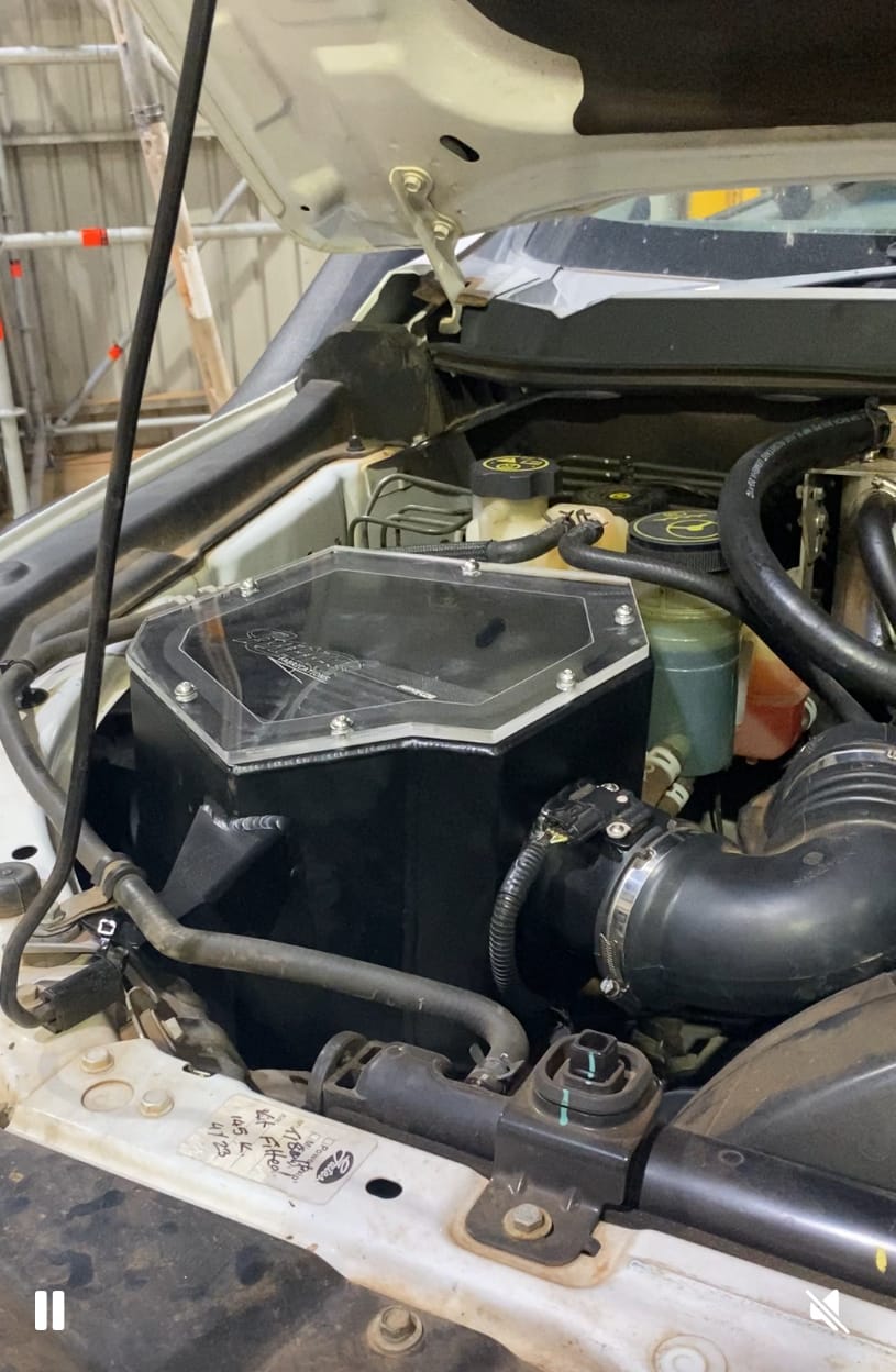 Customer photo review of Holden Colorado Airbox - RG Model