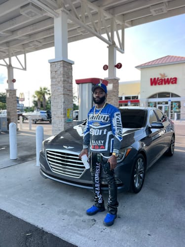 Customer photo review of Vale Forever Motocroxxx L/S Tee Blue