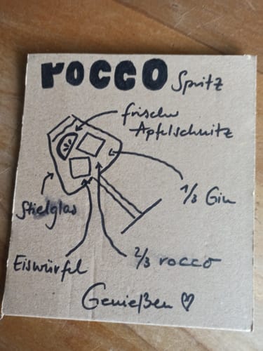 Customer photo review of Sparkling Rocco 750 ml