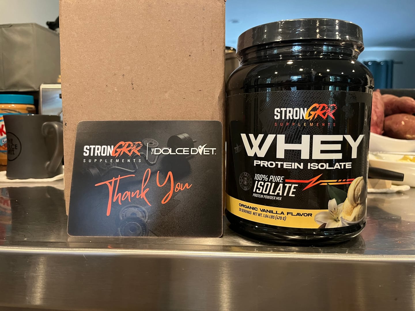 Customer photo review of Whey Protein