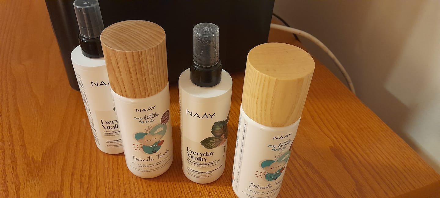 Customer photo review of Rutina básica piel sensible