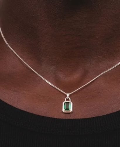 Customer photo review of Maison Necklace - Silver