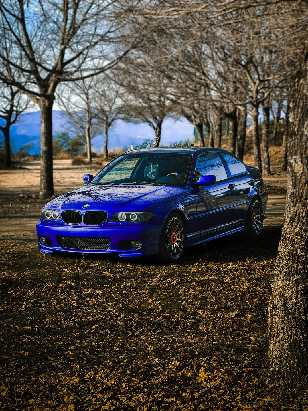 Customer photo review of Glossy Metallic Pearl Blue Vinyl Wrap