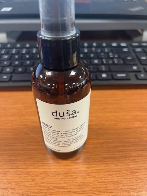 Customer photo review of Verbena - Pre Poo Spray- 120 ml
