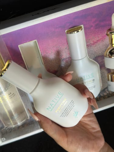 Customer photo review of Native Essential Set - 5 Essential Skincare