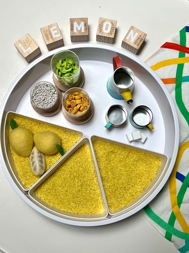 Customer photo review of Felt Vegetables and Fruits - Pick and Choose