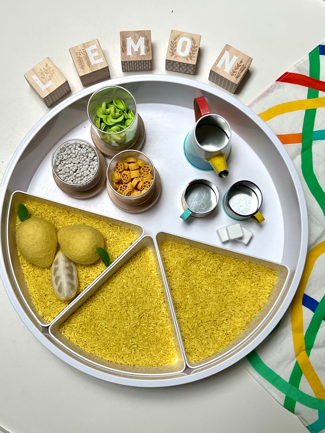 Customer photo review of Felt Vegetables and Fruits - Pick and Choose