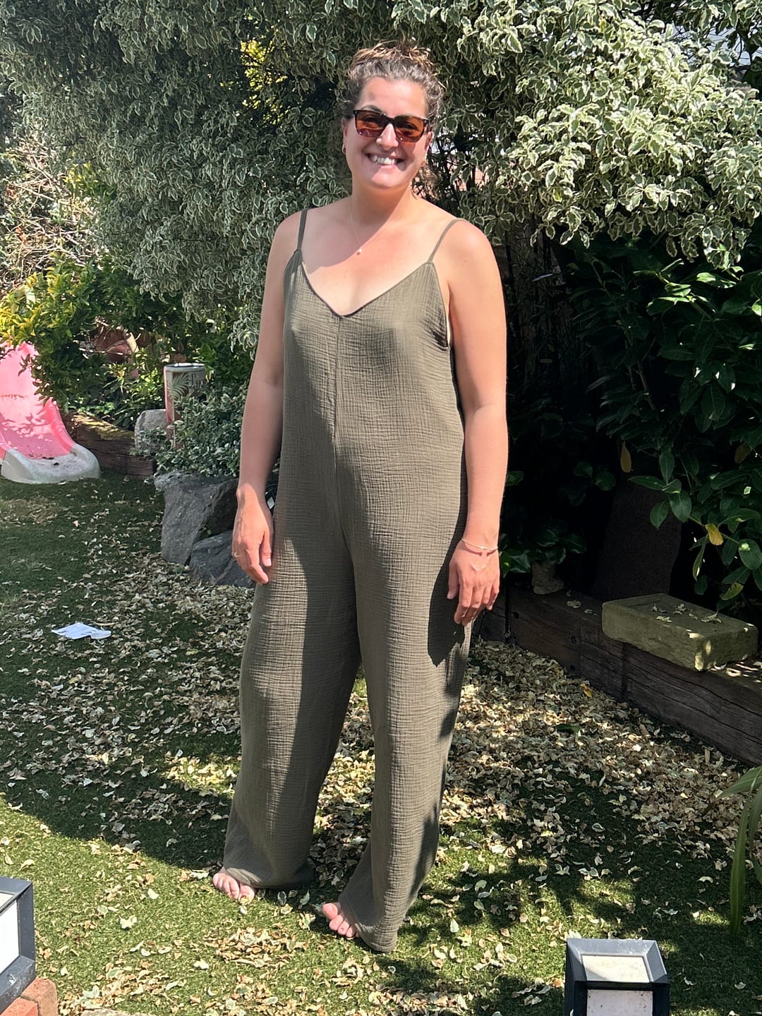 Customer photo review of Plain Double Gauze Fabric