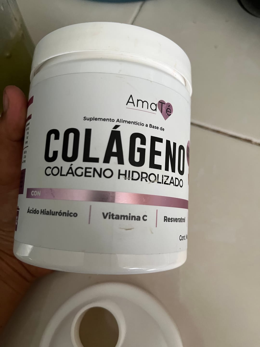 Customer photo review of Colágeno