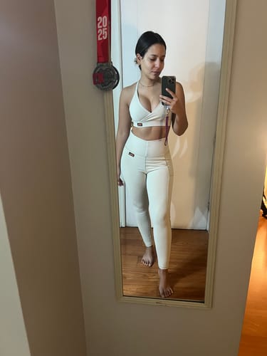 Customer photo review of Leggins Santorini Sunset