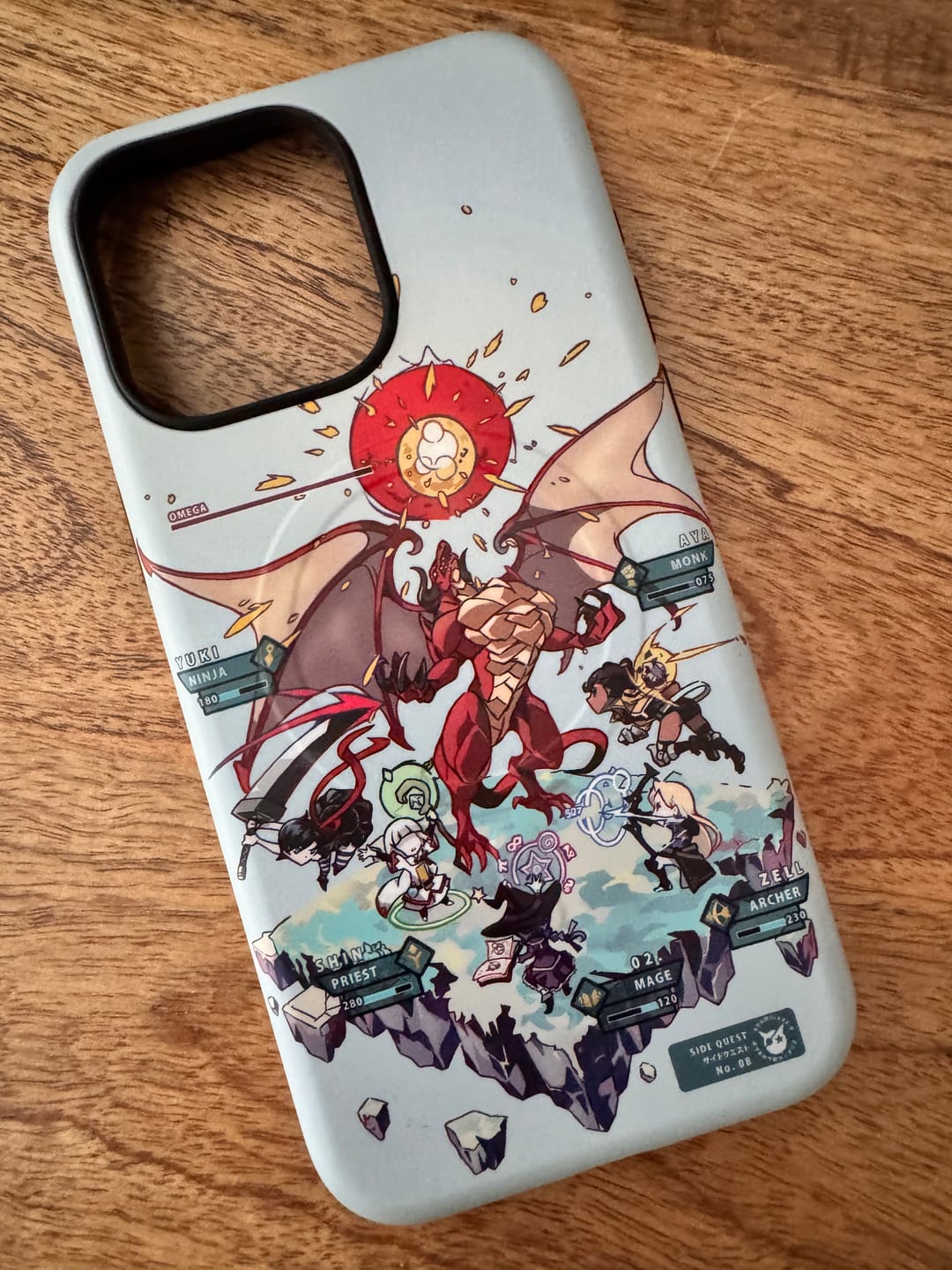 Customer photo review of Side Quest iPhone Case