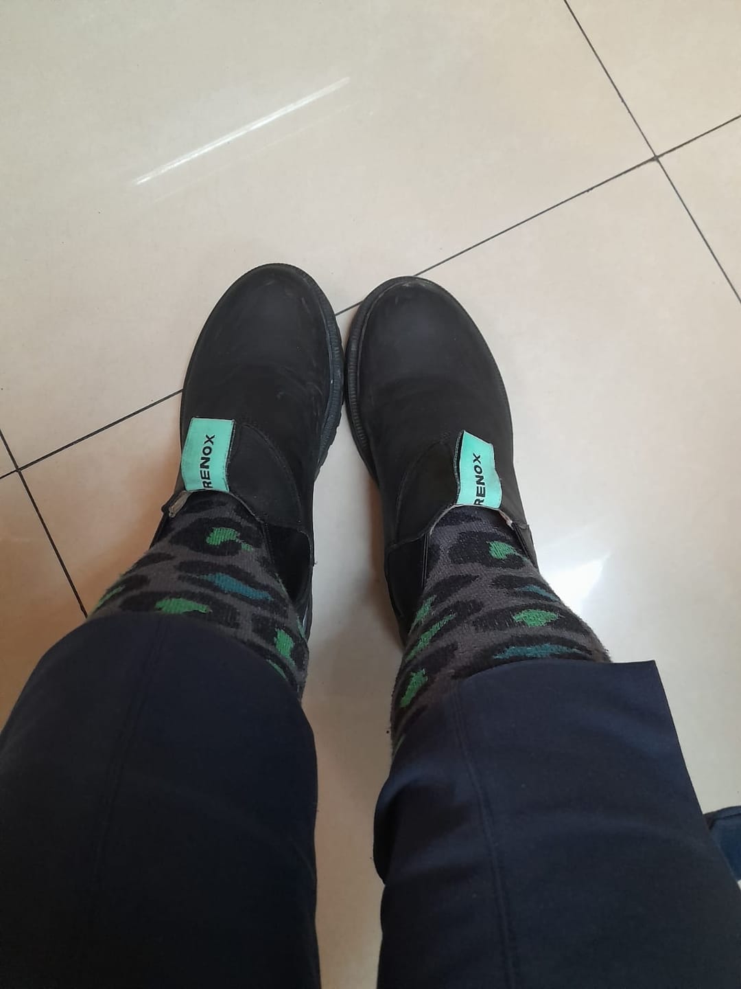 Customer photo review of Botín Original 2.0 Negro Rústico Hombre