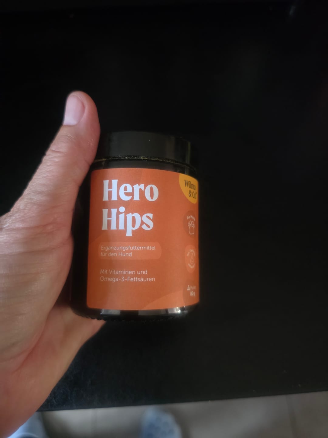 Customer photo review of Hero Hips | Pulver für den Bewegungsapparat