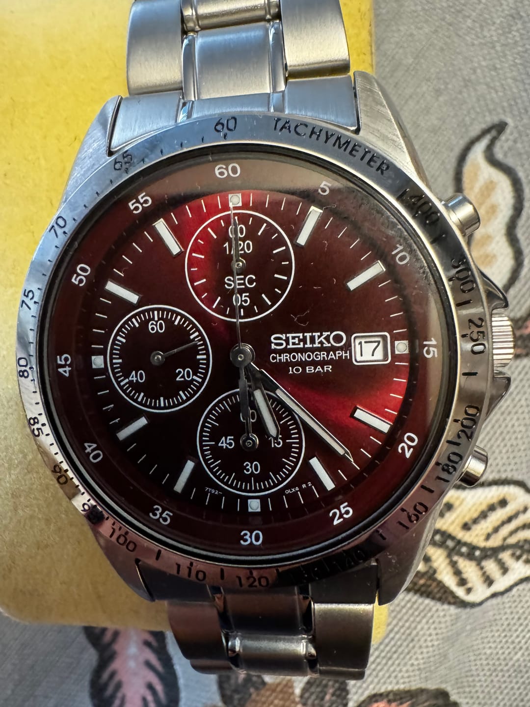 Customer photo review of Reloj Seiko SBTQ045 Chronograph Quartz 38,5mm JDM