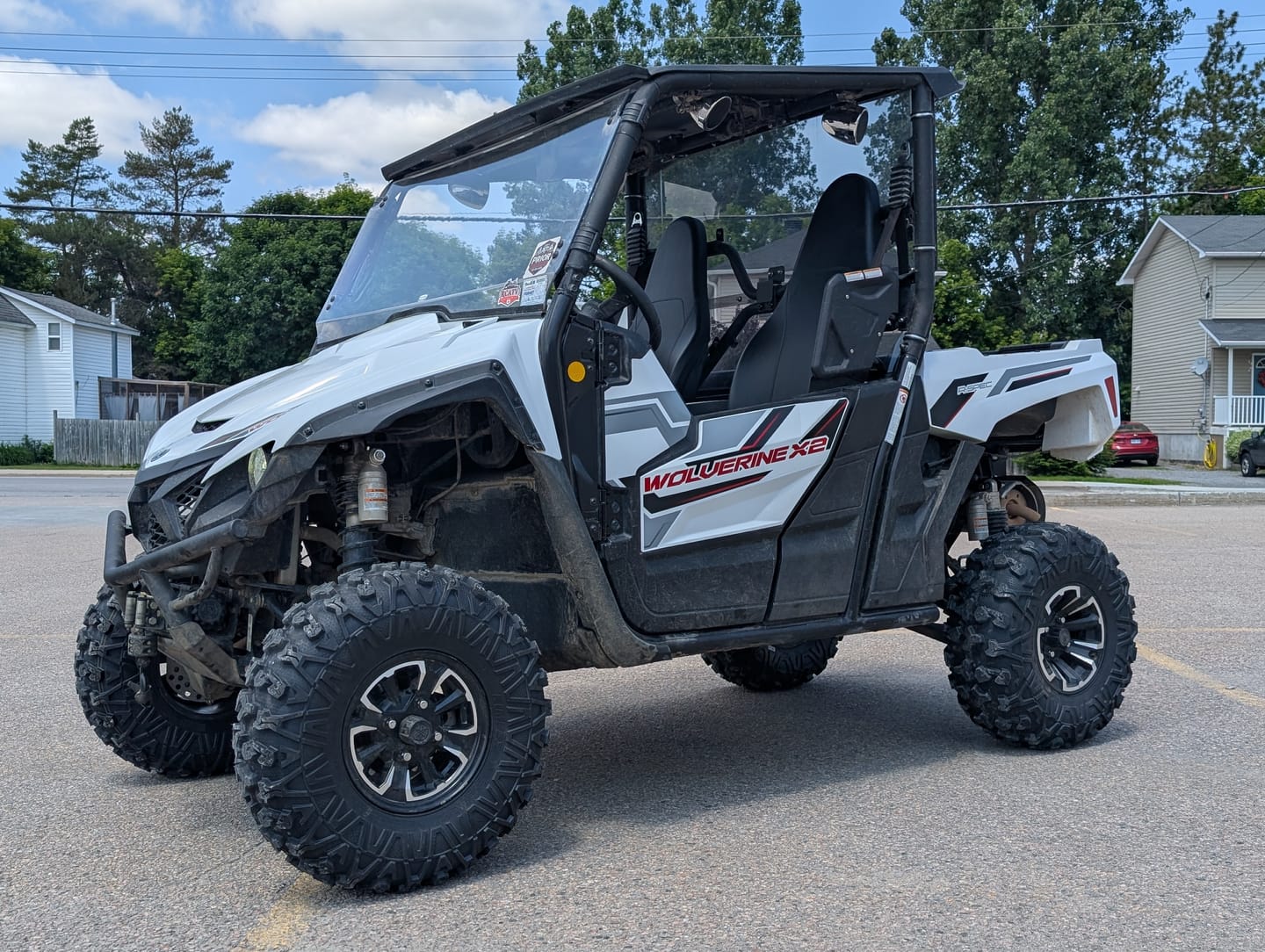 Customer photo review of 2018 to 2025 Yamaha Wolverine X2/X4 850 — 3in Lift Kit