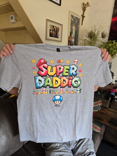 Customer photo review of Super Daddio - op maat gemaakt