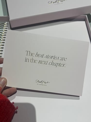 Customer photo review of 2025/26 Financial Year Business Planner - Blush