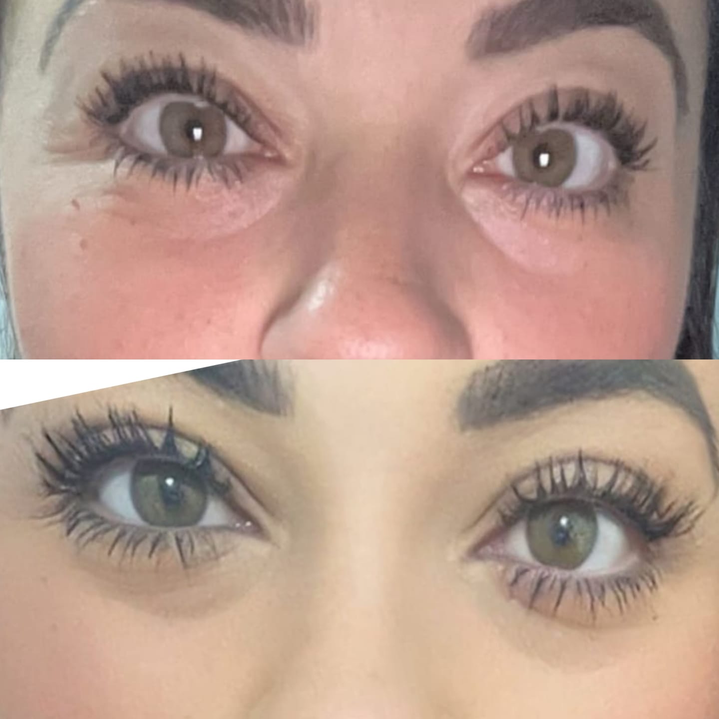 Customer photo review of Lash Growth Serum Infused Tubing Mascara – Giali Beauty