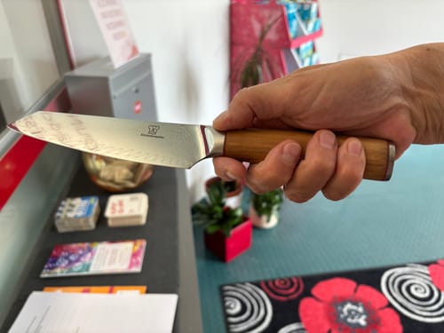 Customer photo review of Mokuzai Santoku
