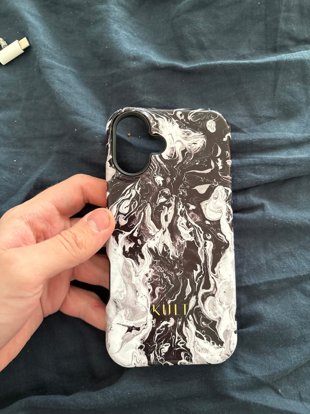 Customer photo review of Misty Moon Phone Case