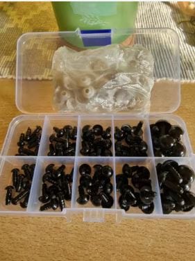 Customer photo review of Eyes For Toys 100pcs