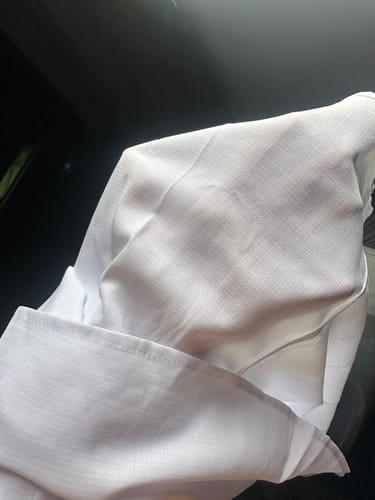 Customer photo review of Chloe Halter Fit-and-Flare Mini Dress