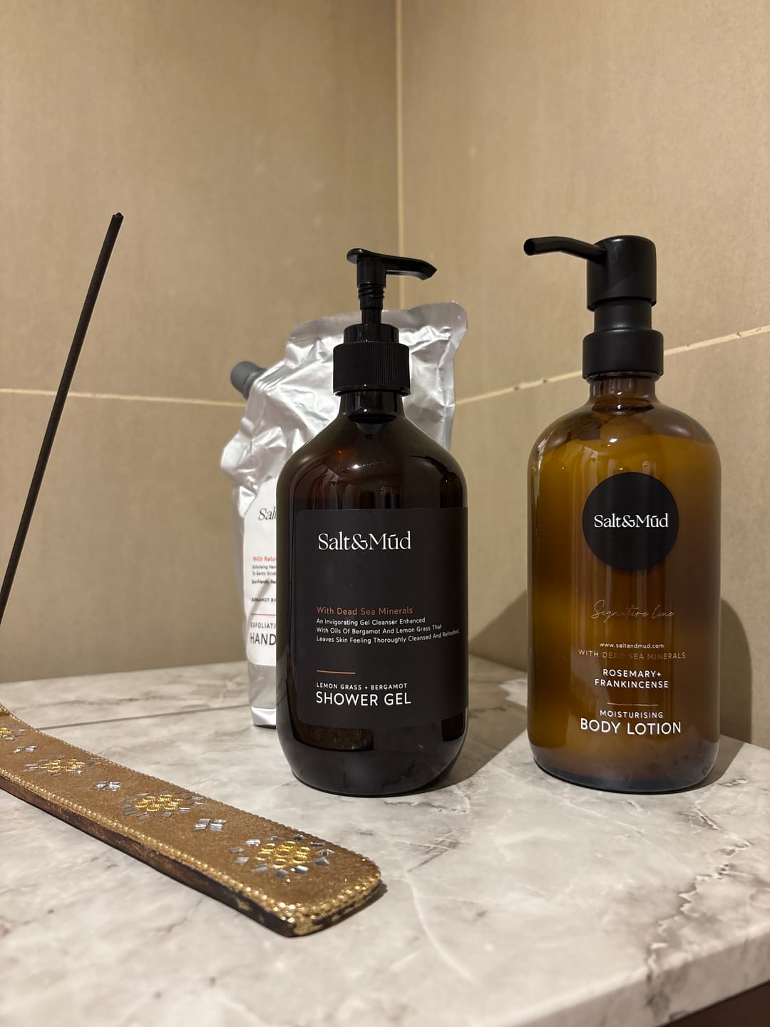 Customer photo review of Shower Gel With Dead Sea Minerals 500ml