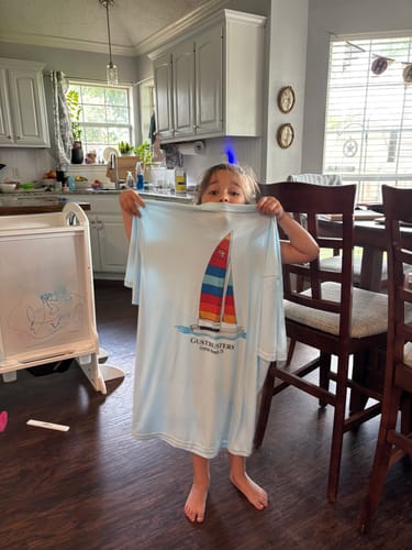 Customer photo review of Custom Digital Boat Artwork