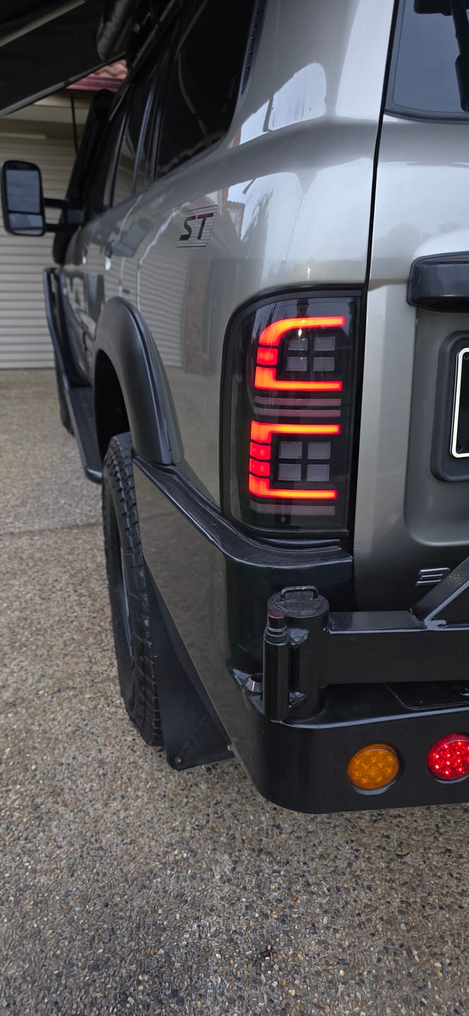 Customer photo review of Nissan Gu Patrol Series 1 - 3 1998 - 2004 LED Tail Lights