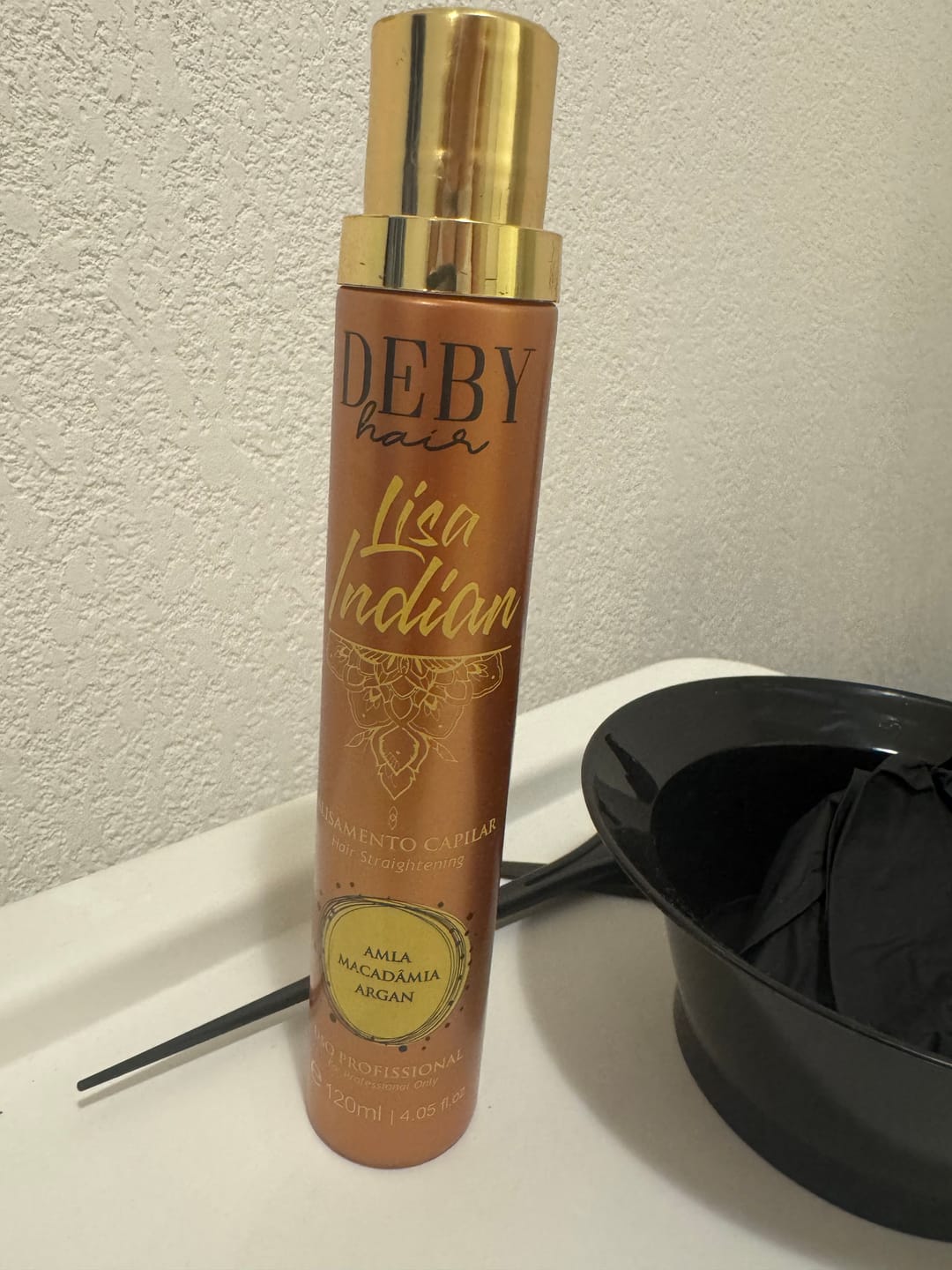 Customer photo review of Lissage Indien Deby Hair Lisa Indian (sans formol)