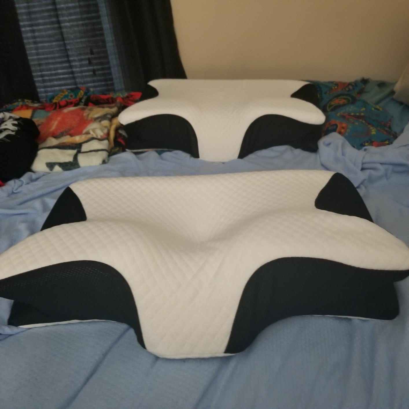 Customer photo review of Dreamers® Relief Pillow