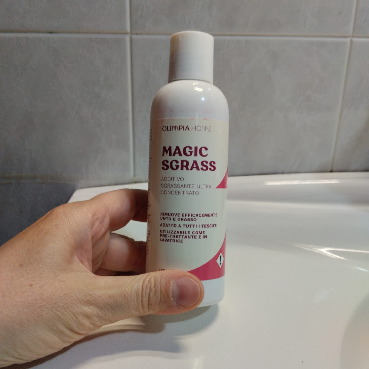 Customer photo review of Magic Sgrass - Additivo Sgrassante Ultraconcentrato Ml.200