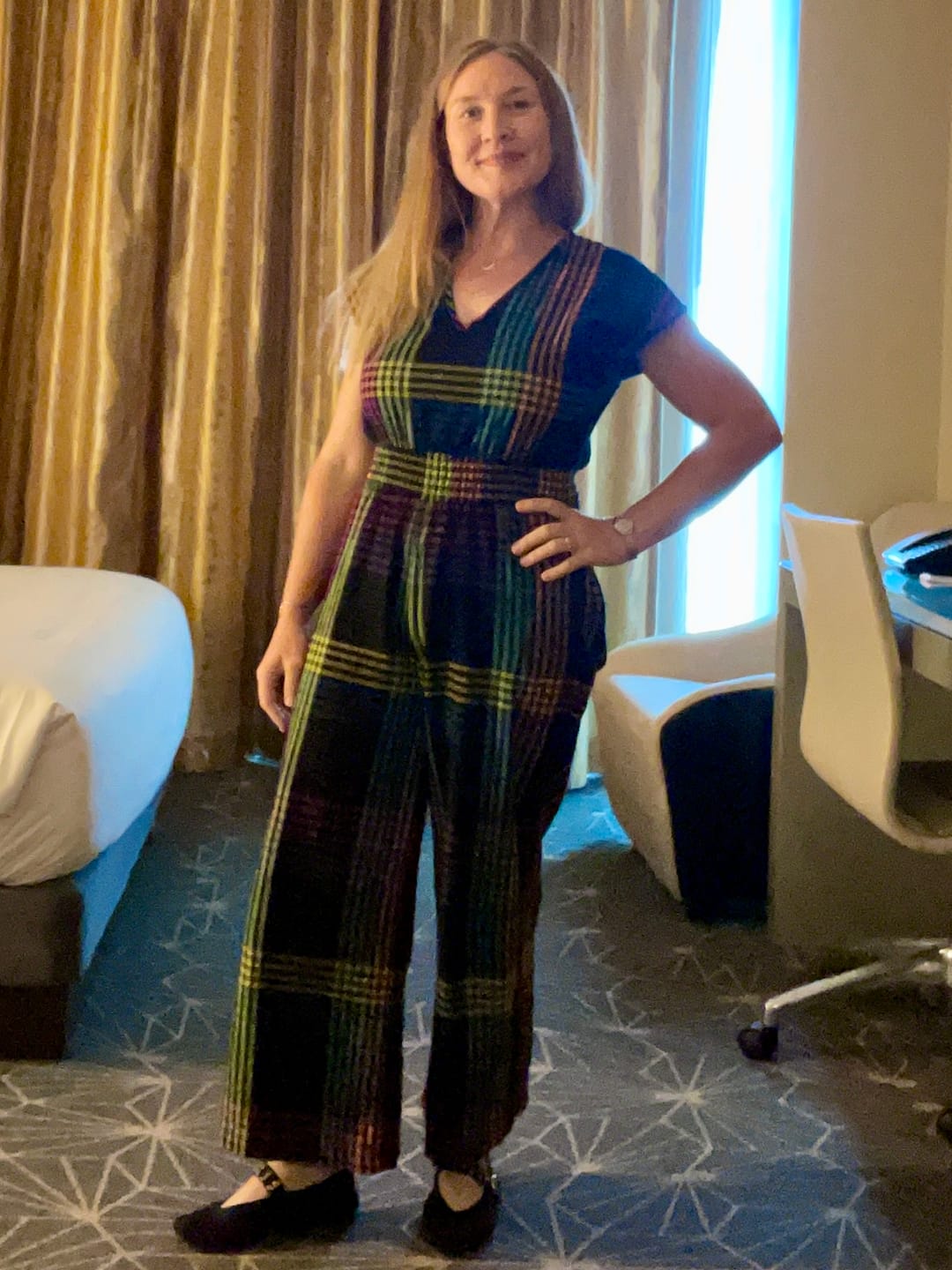 Customer photo review of MARIE CINCH JUMPER | FIREFLY CHEX