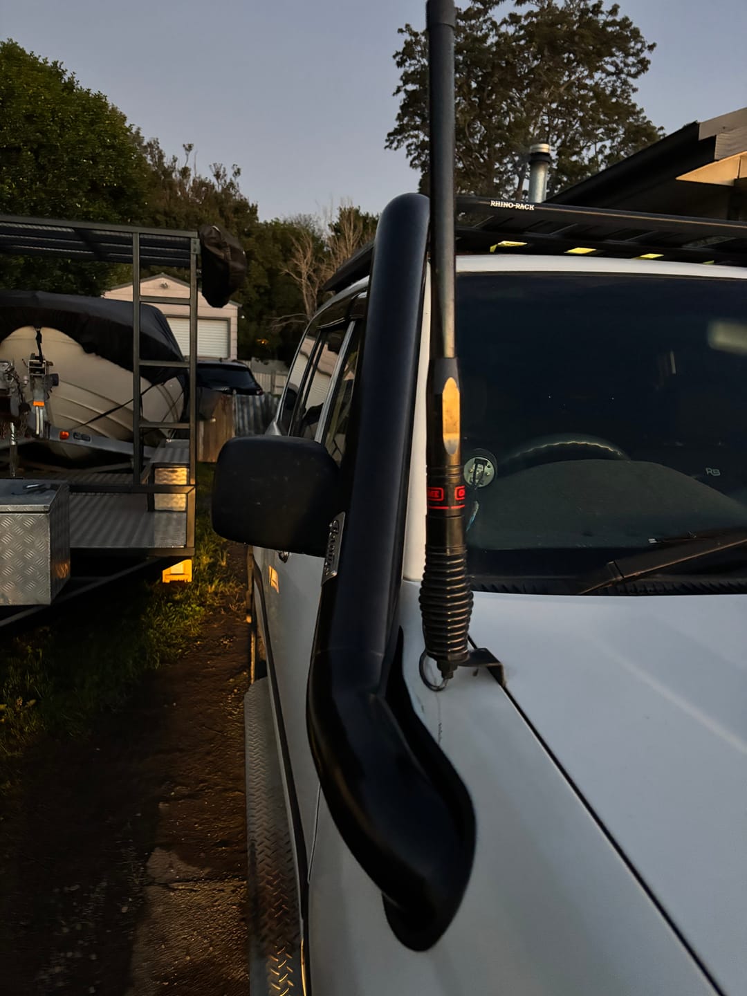 Customer photo review of Custom Air box to suit Toyota Landcruiser 100/105 Series  1HZ - 1HD - 1HFTE Pod Filter Style