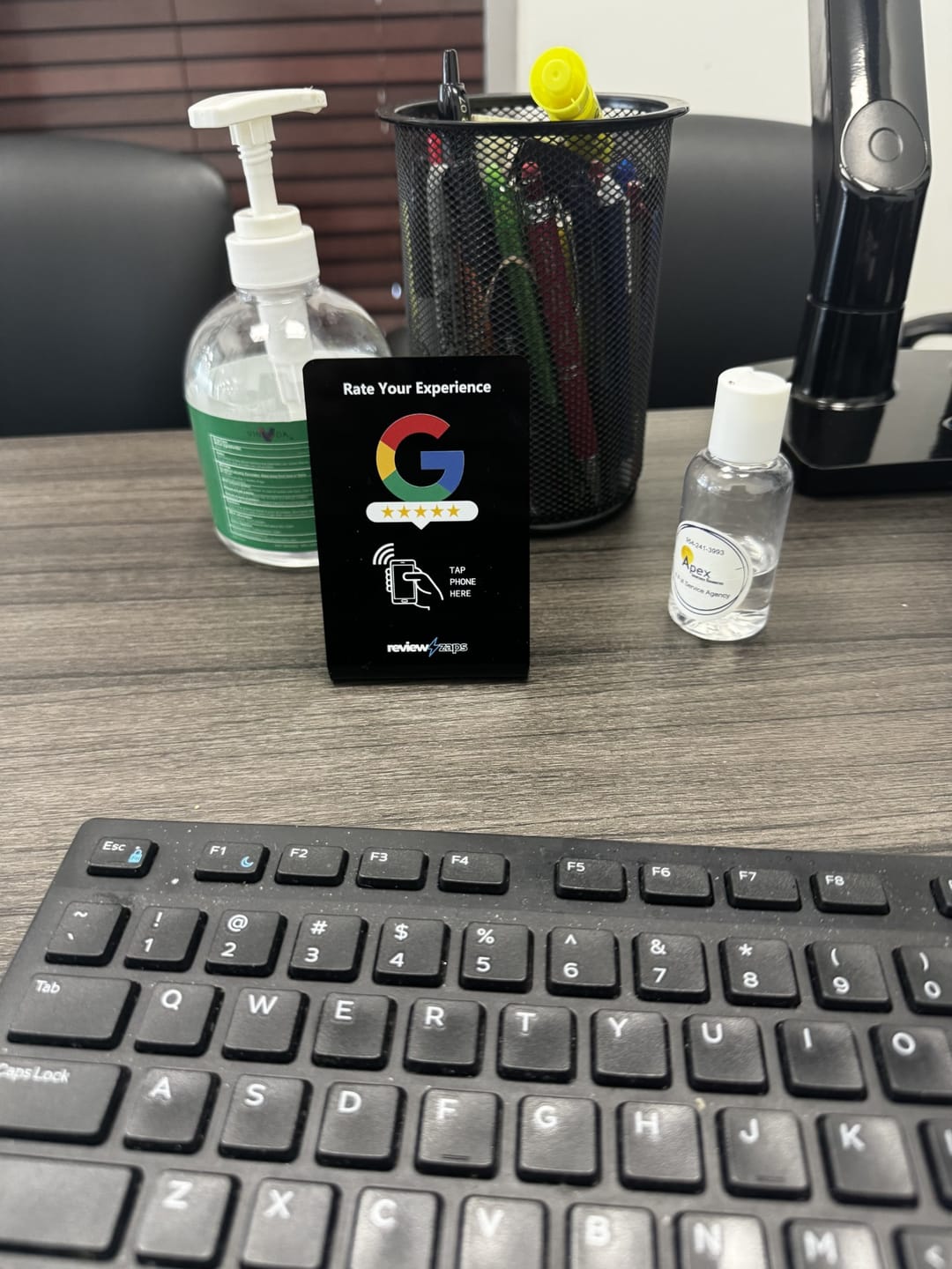 Customer photo review of NFC Google Review Stand