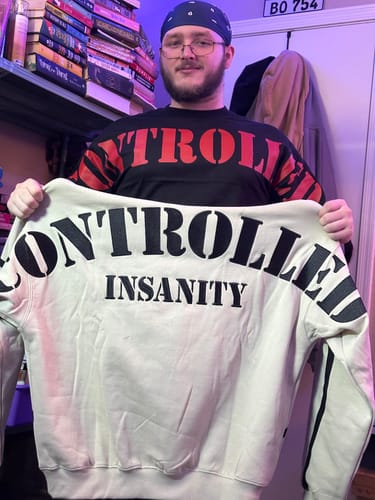 Customer photo review of Beige Tech Hoodie