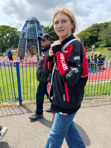 Customer photo review of Milwaukee Tools® x DUCATI® Teamwear Track Jacket