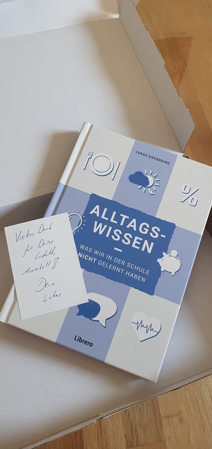 Customer photo review of Alltagswissen - Das Buch von LISTENWISSEN