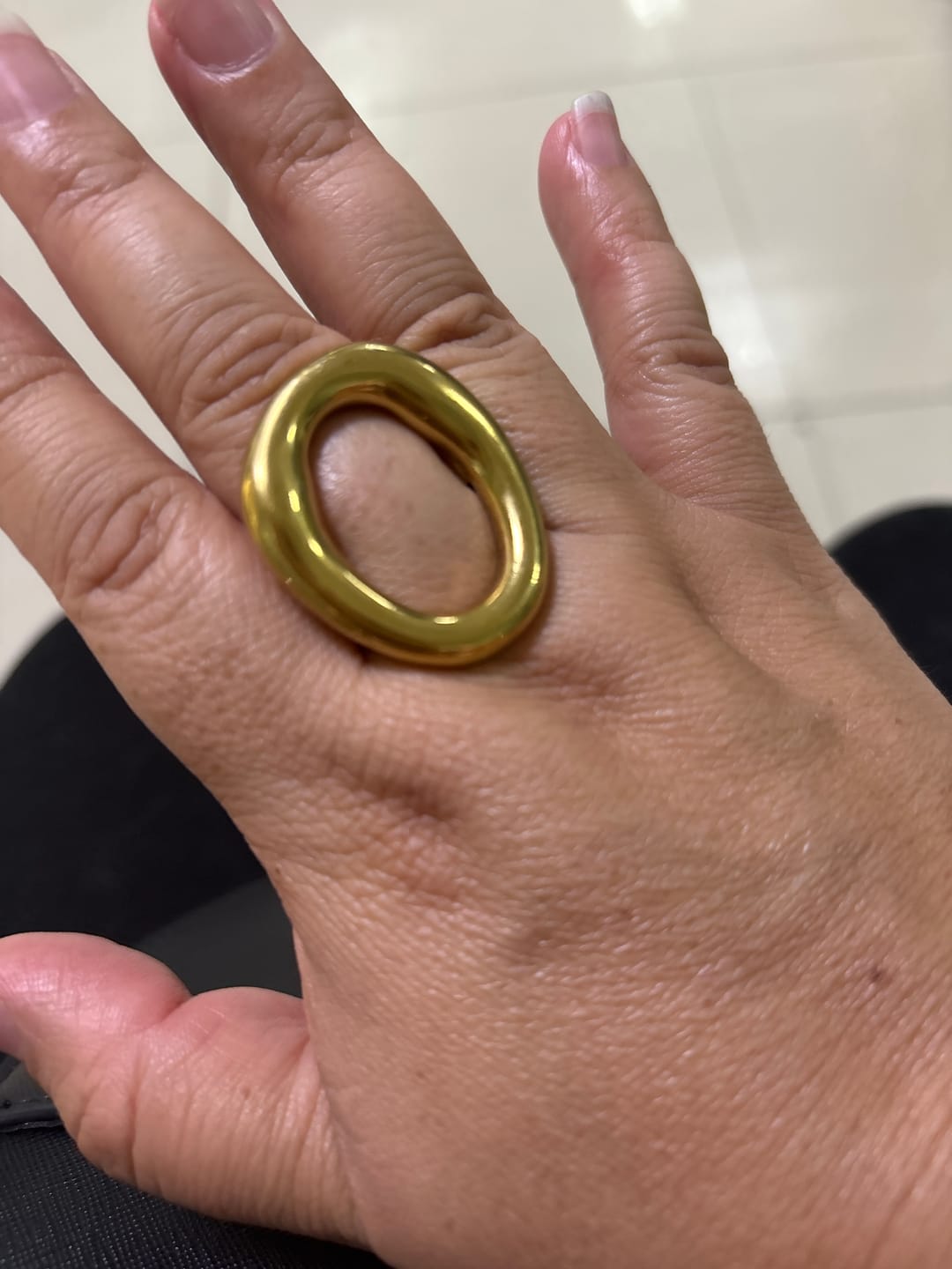 Customer photo review of Anillo Rust
