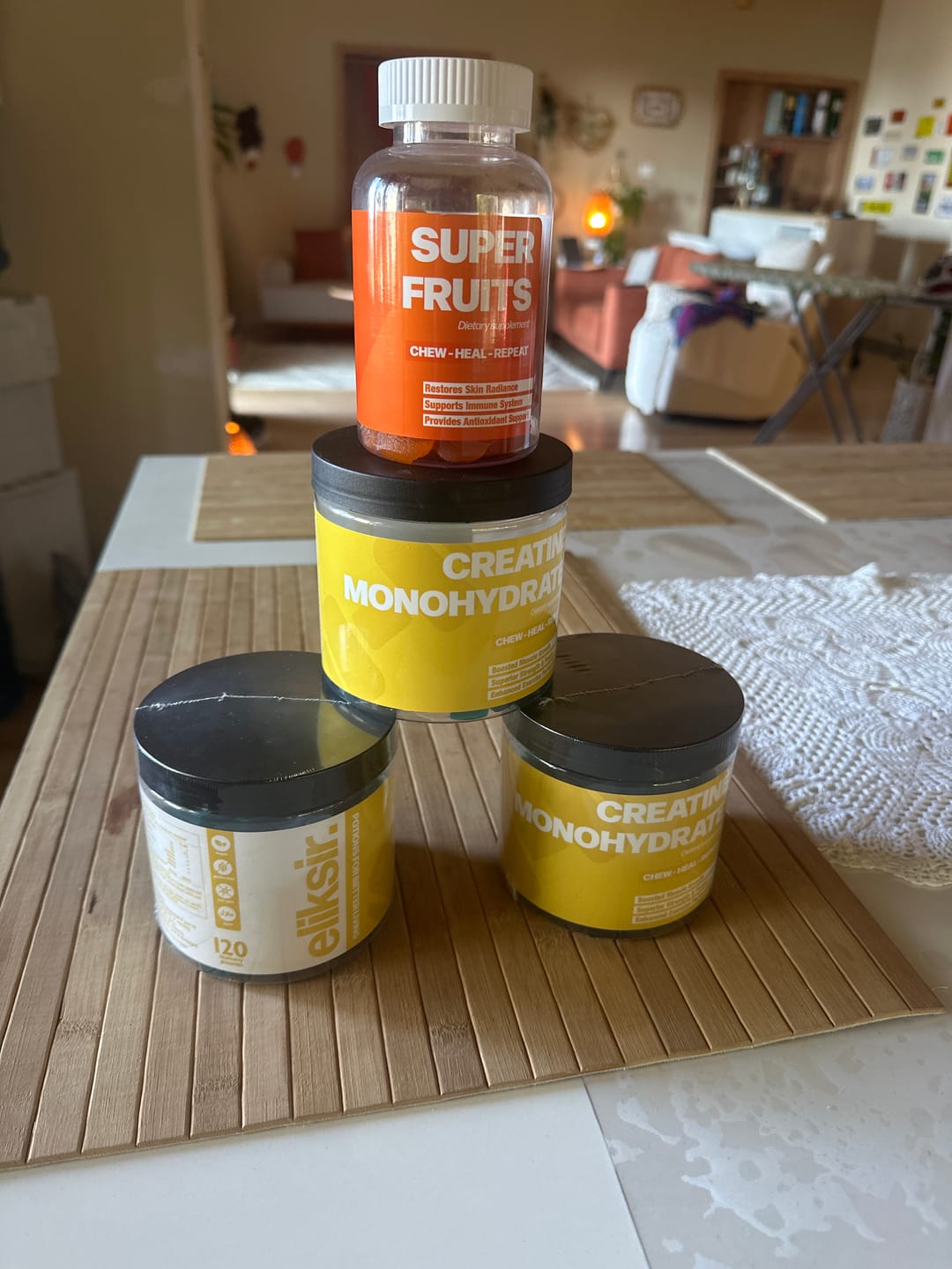Customer photo review of Creatine Gummies