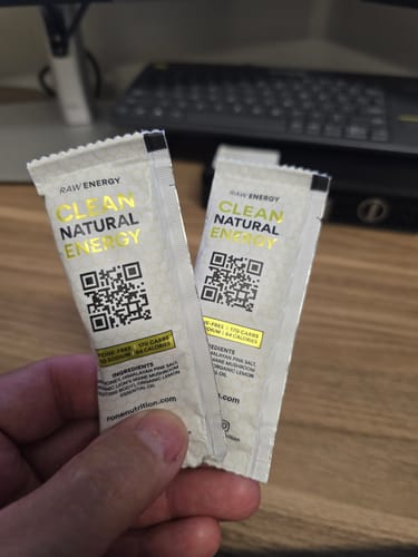 Customer photo review of Caffeine-Free - Lemon - SuperCharged Honey (20-Pack)