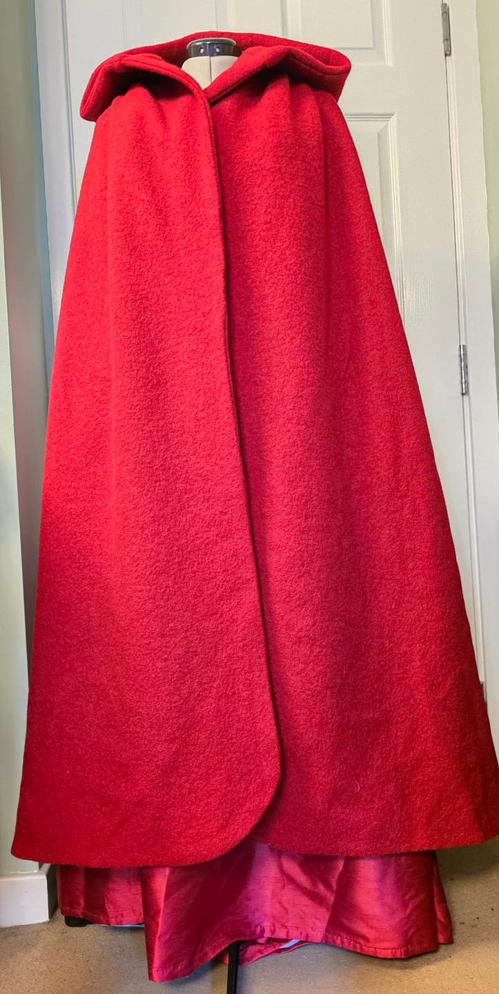 Customer photo review of Plain 100% Boiled Wool Fabric