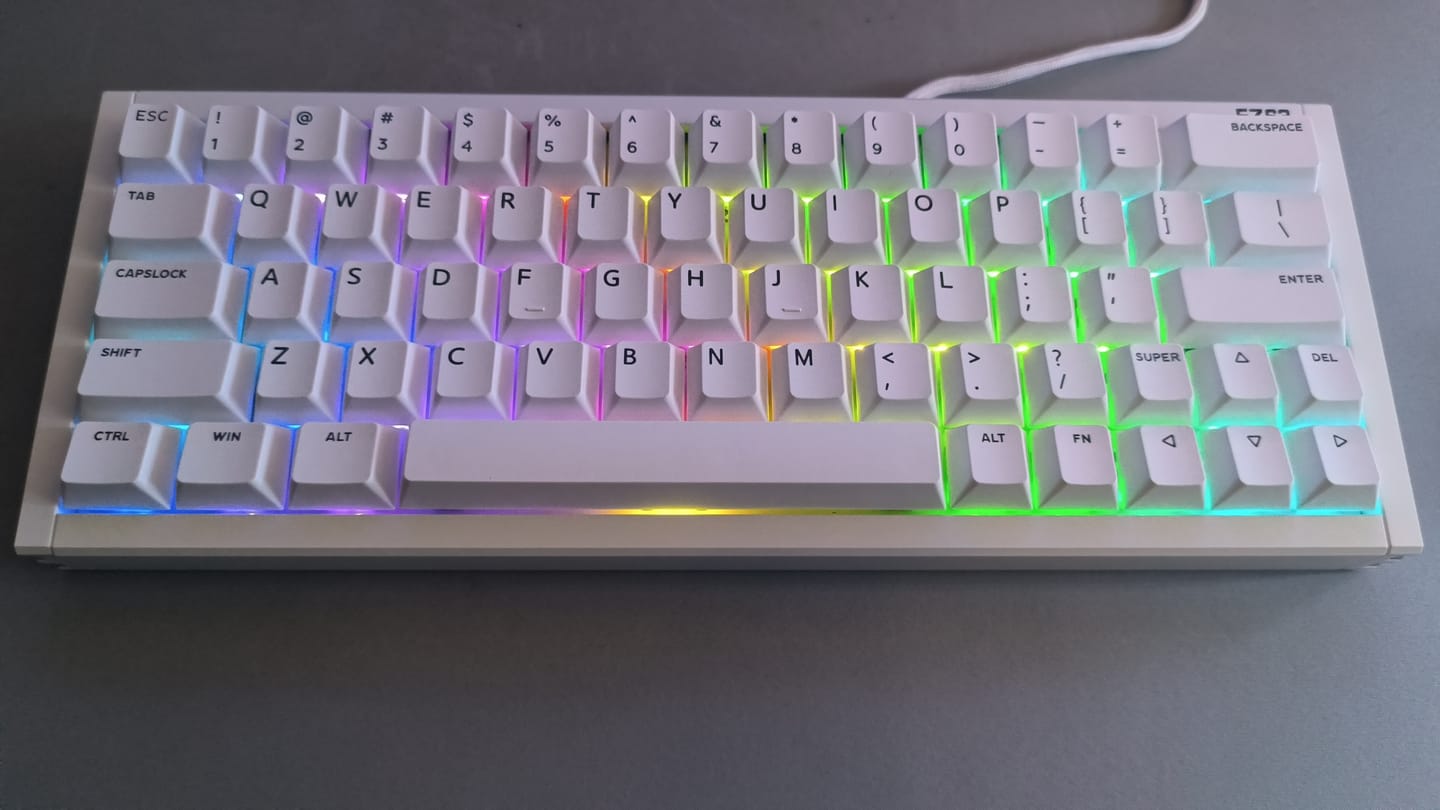 Customer photo review of IQUNIX EZ60/EZ63 Magnetic Switch Gaming HE Keyboard