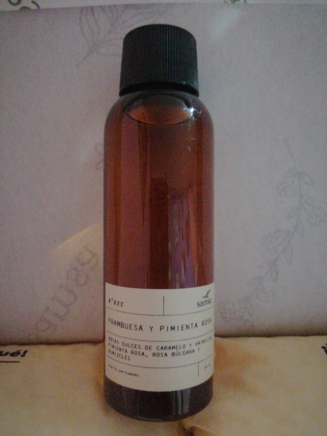 Customer photo review of 22 - Frambuesa y pimienta rosa