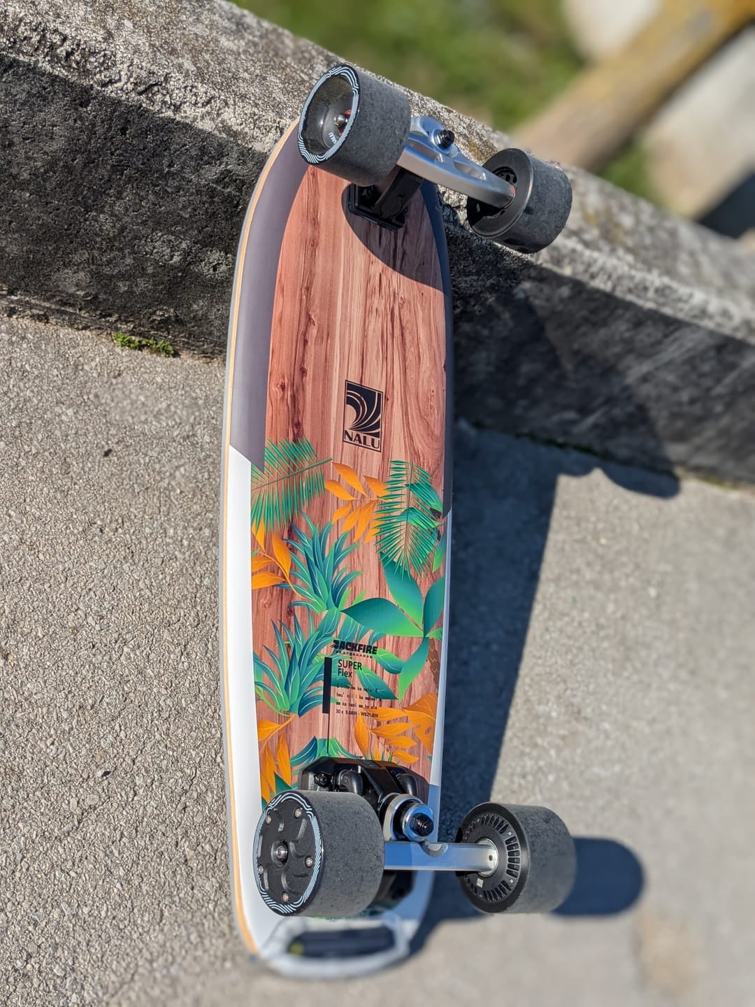 Customer photo review of Backfire Nalu Electric Surf Skate